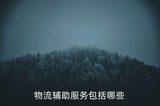 物流輔助服務(wù)費(fèi)是什么，物流輔助費(fèi)的銷(xiāo)項(xiàng)稅金繳納城建稅及附加