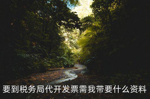 去稅務(wù)局開票需要帶什么資料，去稅務(wù)局開票的話需要帶什么材料呢