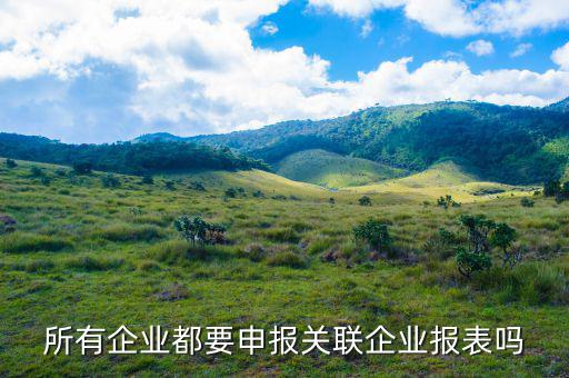 什么企業(yè)要關(guān)聯(lián)申報，哪些企業(yè)須填報年度關(guān)聯(lián)業(yè)務(wù)往來報告表