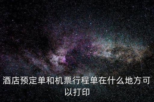 什么店可以打電子行程單，阿里旅行南航旗艦店買的可以在機(jī)場打印行程單嗎