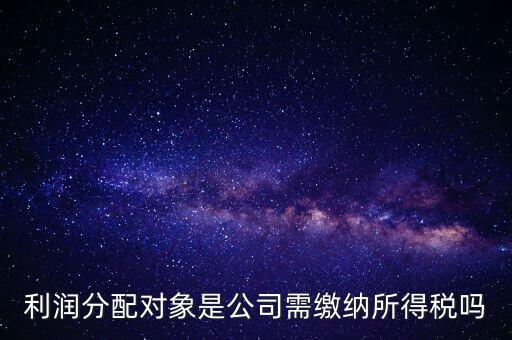 利潤(rùn)分配交什么稅，企業(yè)年終利潤(rùn)分配還要再繳什么稅嗎