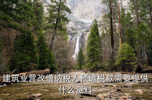 增值稅預(yù)繳需要什么資料，在外地有個(gè)工程想用人工費(fèi)發(fā)票增值稅來(lái)抵預(yù)交稅款的增值稅需