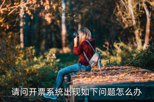 以前是開(kāi)票系統(tǒng)是什么問(wèn)題，請(qǐng)問(wèn)開(kāi)票系統(tǒng)出現(xiàn)如下問(wèn)題怎么辦