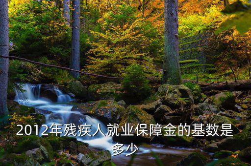 殘疾保障金按什么做基數(shù)，殘疾人保證金的基數(shù)包括勞務(wù)和稿酬么