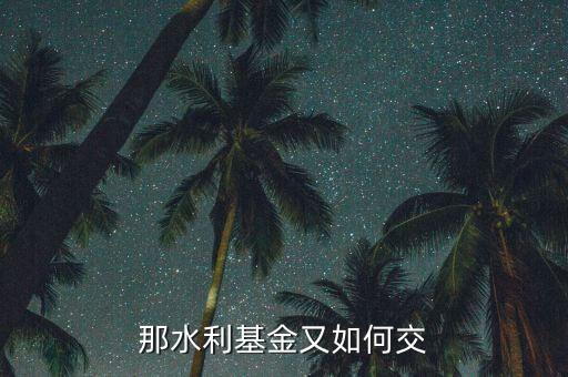 水利基金根據(jù)什么交，水利基金的計稅依據(jù)