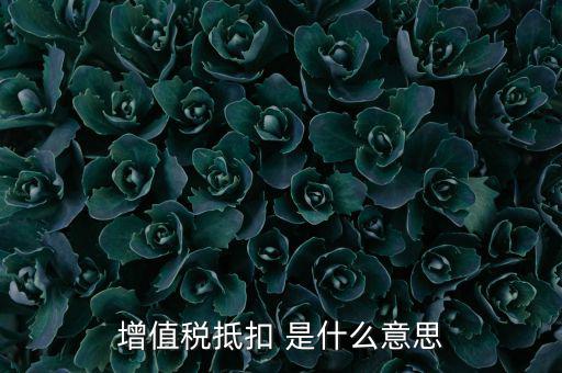什么叫增值稅可以進(jìn)行一次性抵扣，什么叫做增值稅的抵扣 哪些情況是可以抵扣增值稅的一般應(yīng)交增值