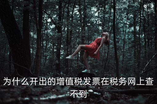 為什么我查不到發(fā)票，開了發(fā)票為什么在國稅官網(wǎng)上查詢不到