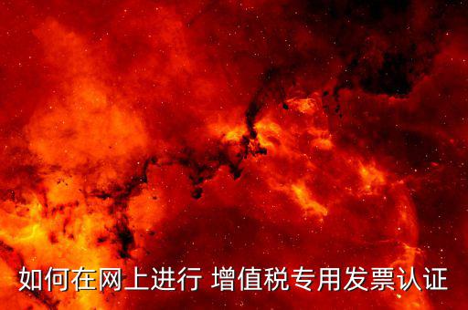 增值稅專用發(fā)票如何進行網(wǎng)上認證碼，增值稅發(fā)票網(wǎng)上怎么認證