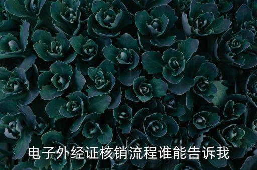 如何核銷外經(jīng)證，對外出經(jīng)營許可證明的核銷有何規(guī)定