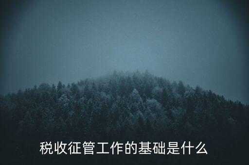 國(guó)稅如何夯實(shí)征管基礎(chǔ)，稅收征管工作的基礎(chǔ)是什么