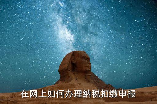 如何進(jìn)行網(wǎng)上稅務(wù)申報，網(wǎng)上報稅怎么報