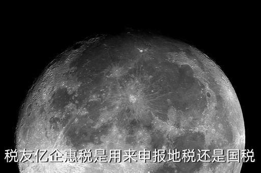 億企惠稅如何報地稅，稅友億企惠稅是用來申報地稅還是國稅