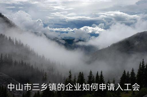 企業(yè)工會如何申報，中山市三鄉(xiāng)鎮(zhèn)的企業(yè)如何申請入工會