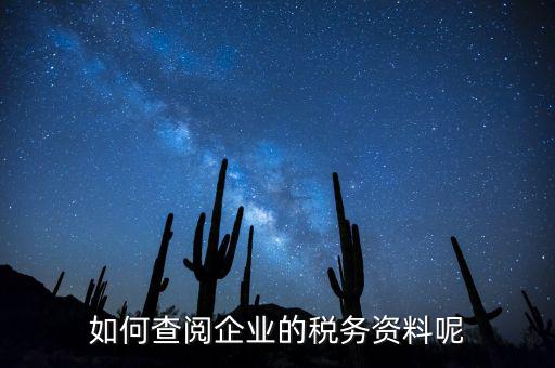 如何查詢稅務企業(yè)信息，公司納稅情況能在網(wǎng)上查詢嗎