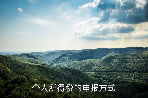 如何申請個(gè)人所得稅，個(gè)稅怎么申報(bào)