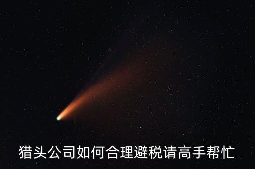 咨詢服務企業(yè)如何避稅，企業(yè)如何能夠合理避稅