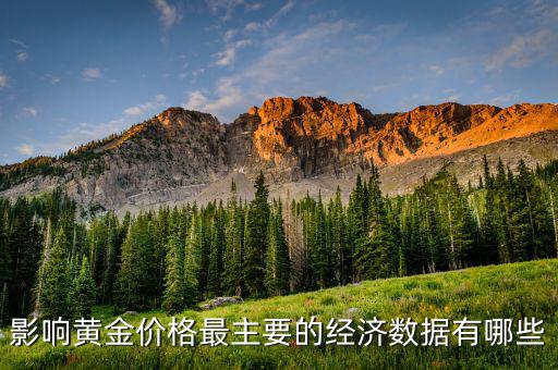 什么數(shù)據(jù)會(huì)影響黃金，影響黃金價(jià)格最主要的經(jīng)濟(jì)數(shù)據(jù)有哪些