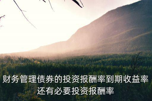 債券投資的報(bào)酬是指債券的什么，債券投資的收益包括哪些