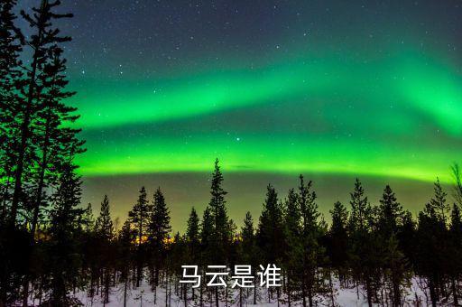 馬云什么人，馬云是誰