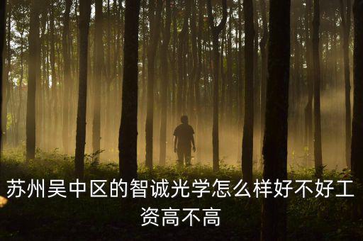 智誠光學里面主要生產(chǎn)什么，蘇州智誠光學公司怎么樣