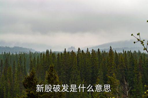 定增破發(fā)股是什么意思，增發(fā)股破發(fā)是什么意思