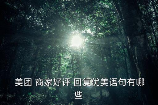 美團(tuán)商家怎么回復(fù)評(píng)價(jià),先在哪里開(kāi)外賣?