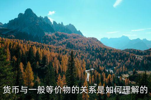 貨幣關系是什么意思，貨幣反映著一定的生產(chǎn)關系怎么解釋