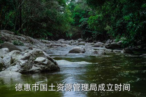 什么時(shí)候成立國(guó)土部門(mén)，德惠市國(guó)土資源管理局成立時(shí)間