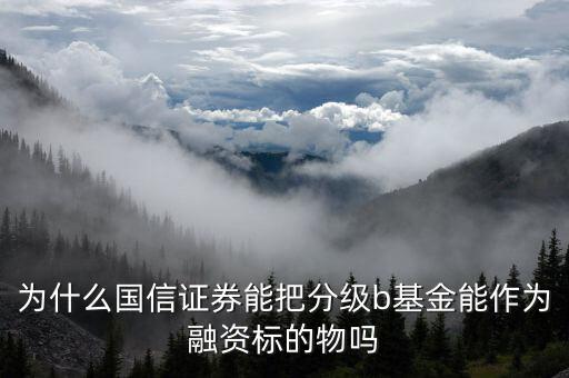 為什么a股可以交易b級基金，證券A股賬戶可以買基金B(yǎng)嗎