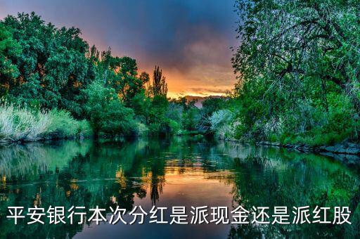 平安銀行什么分紅，證券平安銀行這幾年的分紅如何