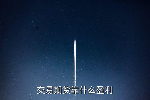 期貨交易所靠什么賺錢，期貨公司靠什么盈利的