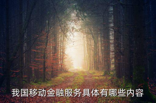 金融服務(wù)包括什么，銀行金融服務(wù) 主要指哪些事