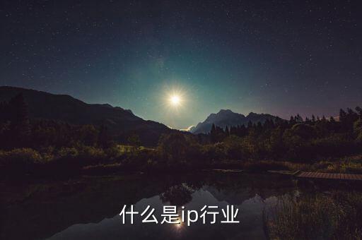 ip產(chǎn)業(yè)是什么，IP是做什么