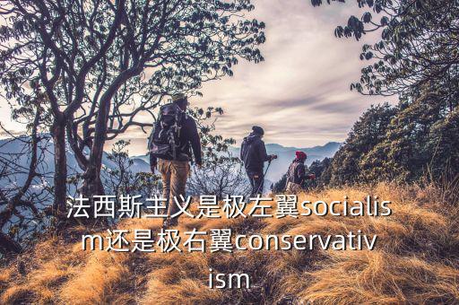 極右翼是什么意思，法西斯主義是極左翼socialism還是極右翼conservativism