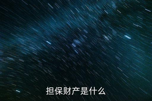 擔(dān)保法定產(chǎn)區(qū)是什么意思，擔(dān)保財產(chǎn)是什么