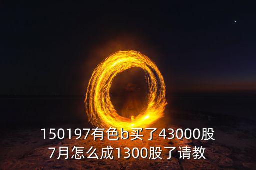 有色b150197是什么股票，有色b基金150197跟a股的區(qū)別
