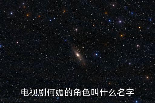 何媚與林騰蛟什么關(guān)系，電視劇何媚的角色叫什么名字
