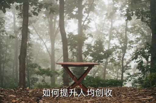 什么是人均創(chuàng)收，怎樣去理解人均創(chuàng)收意思