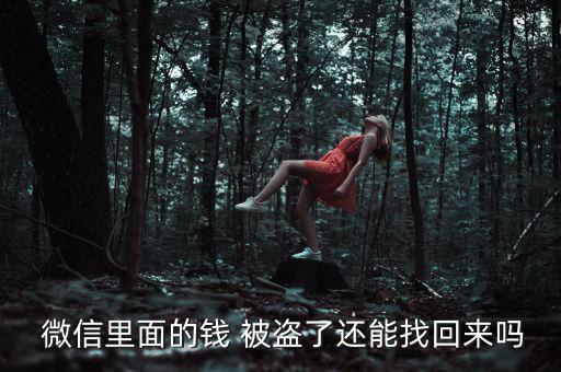  微信里面的錢(qián) 被盜了還能找回來(lái)嗎