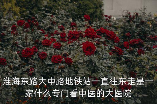 江蘇中醫(yī)院霍建華什么科室，淮海東路大中路地鐵站一直往東走是一家什么專(zhuān)門(mén)看中醫(yī)的大醫(yī)院