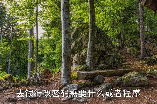 銀行卡改密碼需要什么，改銀行卡密碼要有哪些條件
