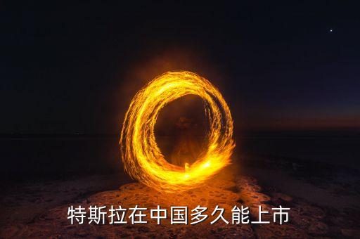 特斯拉什么時候來中國，特斯拉在中國多久能上市