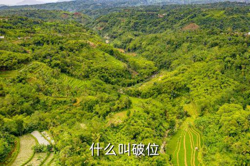什么叫破位下跌，破位下跌啥意思