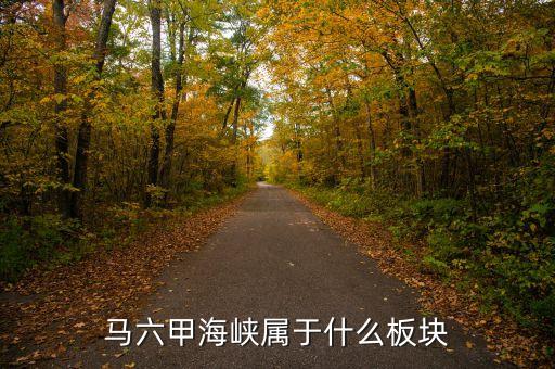 馬六甲海峽在什么板塊上，馬六甲海峽屬于什么板塊