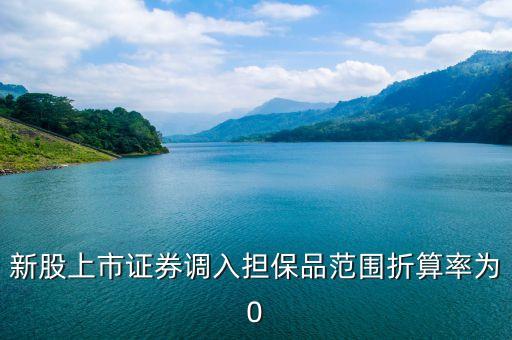 擔(dān)保品折算率是什么意思，擔(dān)保品折算率