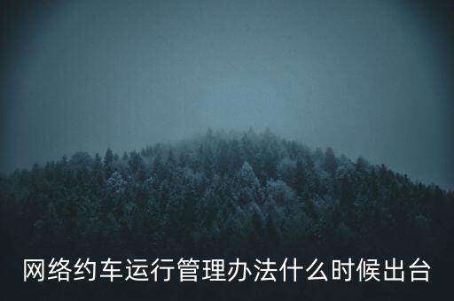 出租車改革什么時(shí)候公布，國家對(duì)出租車有什么政策改革方案