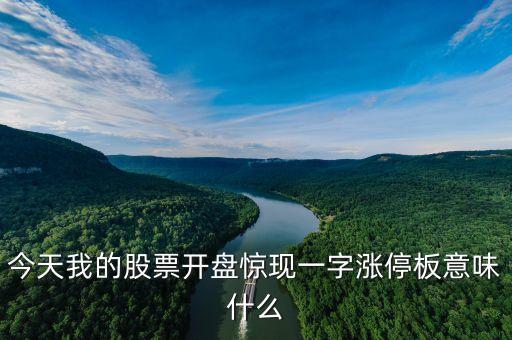 一字板漲停是什么意思，股票放量一字漲停板是怎么回事