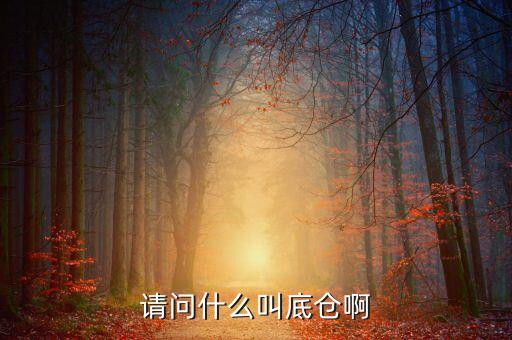 什么叫逼倉，請問什么叫底倉啊