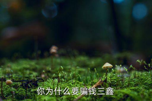 為什么中航三鑫，你為什么要騙錢(qián)三鑫