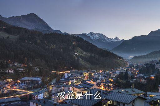 實(shí)益權(quán)益是什么意思，權(quán)益是什么